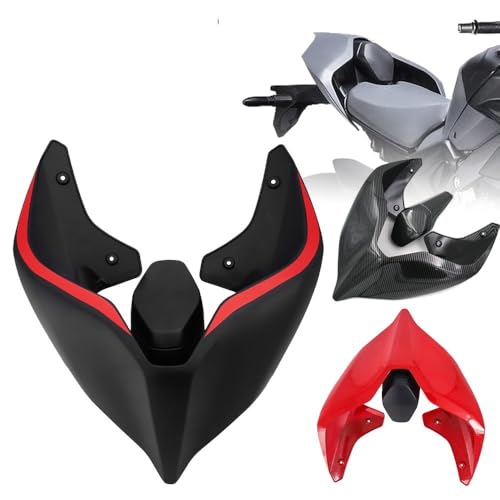 Capot de selle arrière noir pour moto Ducati Panigale V2 V4 - 4