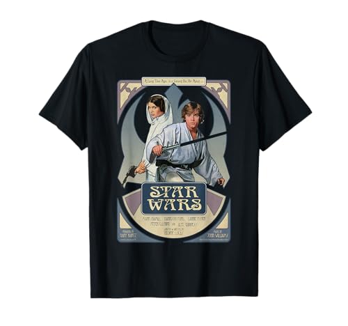 Star Wars Luke Skywalker Princess Leia Performance T-Shirt T-Shirt