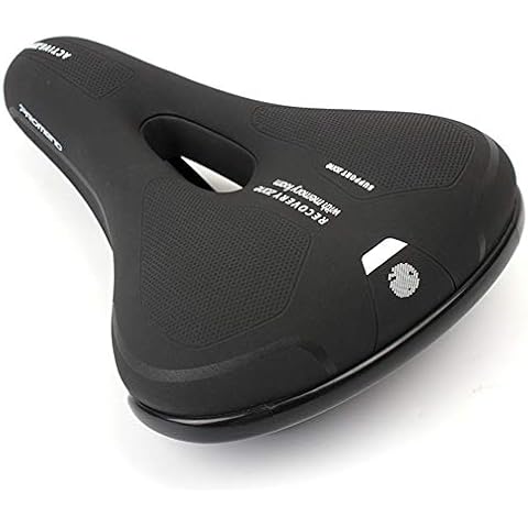 AELEGASN Bike Seat Comfort Bike Saddle with Memory Foam Breathable Soft Bicycle Cushion for Women Men MTB Mountain Bike/Exercise Bike/Road Bike Seats Cover