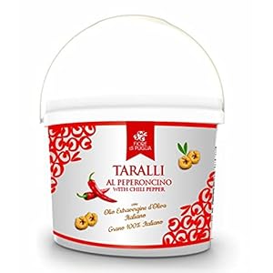 FIORE DI PUGLIA TARALLI PEPER. SECCHIO KG.3