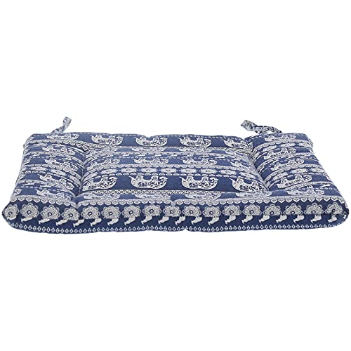 Coussin de sol avec attaches Ejoyous contre les chaises dures en coton et lin