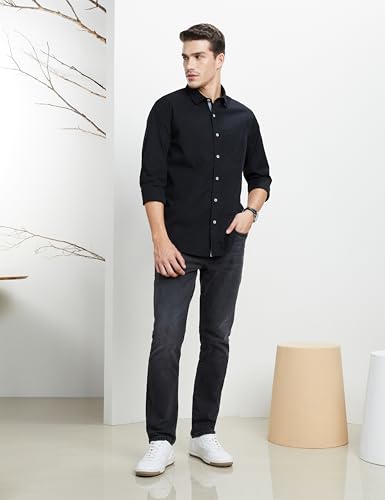 Image of Symbol Premium Men's Cotton Stretch Jeans (Regular Fit)