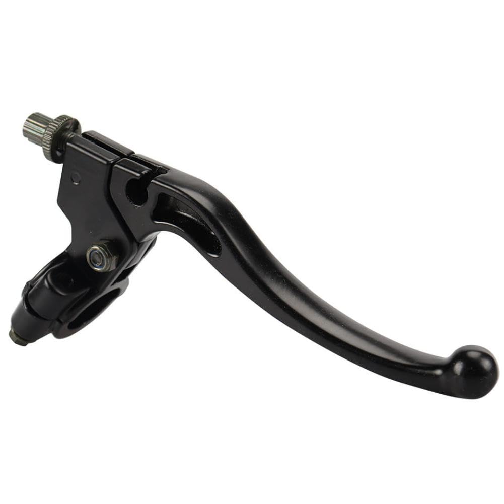 MRGdjsEXM Universal Motorcycle Left Handlebar Brake and Clutch Levers Compatible with Pit Bike ATV Scooter Motocross(Black)