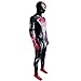 MODRYER Killes Spiderman Body Killes Morales Costumes Costumes Masque Jumpsuit Super Heros Zentai Unisexe Adultes Halloween Fancy Robe Oneiesies,Normal Version-Kids/L 135~145cm