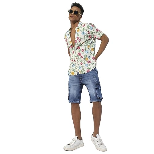 Image of Campus Sutra Men's Regular Fit Shirt