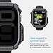 Spigen for Apple Watch Series 11/10 Case, Rugged Armor 46mm Cover - Dark Gray