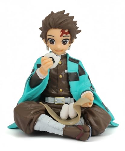 Image of Awestuffs Action Figure Limited Edition for Car Dashboard, Decoration, Cake, Office Desk & Study Table (Tanjiro Sitting D Slayer)