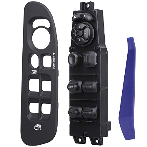 Obaee Master Power Window Switch Control Button Compatible With Dodge Ram 1500 2500 3500 2002-2009, 1Pcs Driver Side And 2Pcs Passenger Side Window Switch. #TOP3