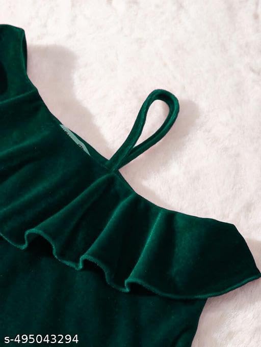 Image of Pretty Stylish Girls Frock & Dresses| Soft Cotton Outfit for Kids | Comfortable Everyday Wear Frock for Girls | Suitable for Birthdays, Outings & Festivals