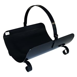 Cruccolini Schmiedeeisen Holzkorb CA07