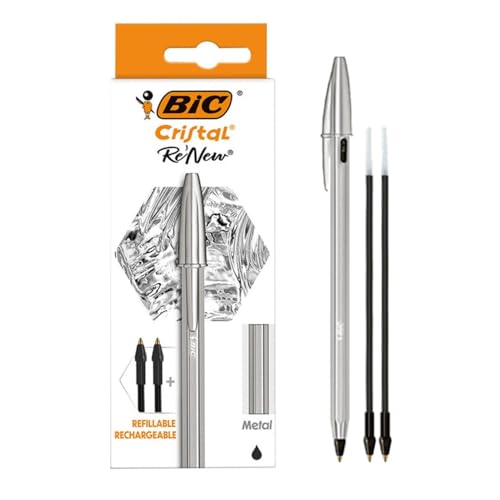 Amazon | Bicジャパン ビック(Bic) ボールペン クリスタルRe'New
