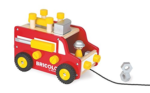Camion Etabli Redmaster Janod établi en bois jouet d'éveil imitation