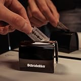 Störtebekker® Premium pudełko na żyletki - Pudełko do usuwania używanych żyletek - Idealne przechowywanie ostrzy i prostych maszynek do golenia - Pudełko na ostrza