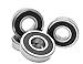6306-2RS Industry Motor Spindle Ball Bearing 30x72x19MM Rubber Sealed Bearing Steel Miniature Bearing Metal