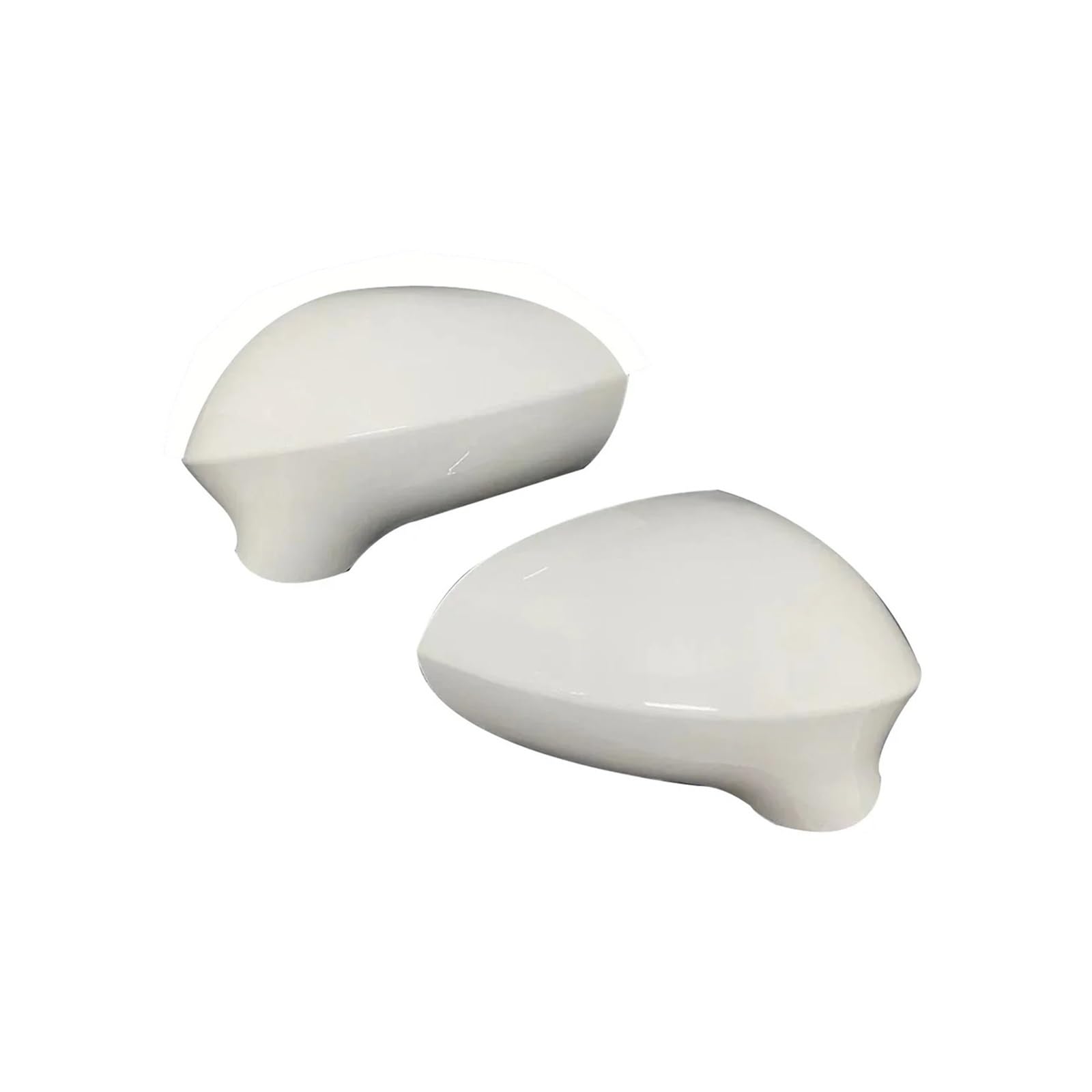 Lateral Puerta Tapas Espejo 2 Tapas Espejo Retrovisor Lateral Coche Compatibles con para Seat para Leon MK2 para Ibiza MK4 6J para Exeo 3R 2008-2017 Carcasa Espejo(Gloss Black)