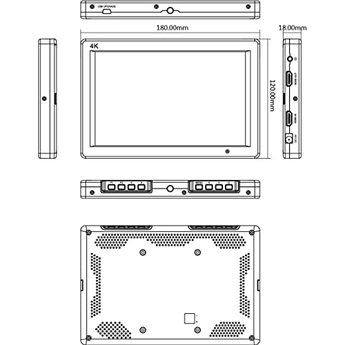 FEELWORLD T7 PLUS 7 3D LUT On-camera Monitor