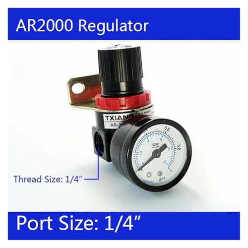 Soupape de régulation de pression AR2000 G1/4 compresseur PC8-02