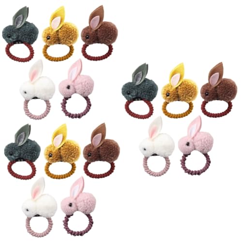 PAMINGONO 3 wAoh rabbit hair tie hairband anigift plush Xgb`wAO LbYwAS ̔