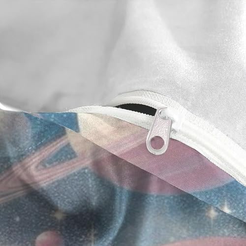 Parure de lit space themes microfibre douce contre la transpiration nocturne - 5