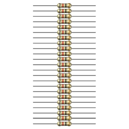 Image of 82 Ohm Resistor 1 /4W 5% Tolerance, Pack of 100 (82 Ohm)