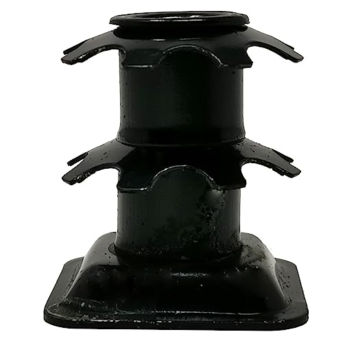 Grill Parts For Less, Replacement Traeger Square Leg Caster Plug for Elite, Lil Pig, Professional, Steer, and others, HDW303