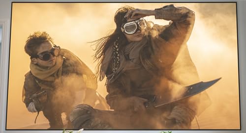 Ecran Philips ALR (Ambient Light Rejecting) 100p Soit 254cm Conçu avec précision pour Les projecteurs à Ultra-Courte focale.