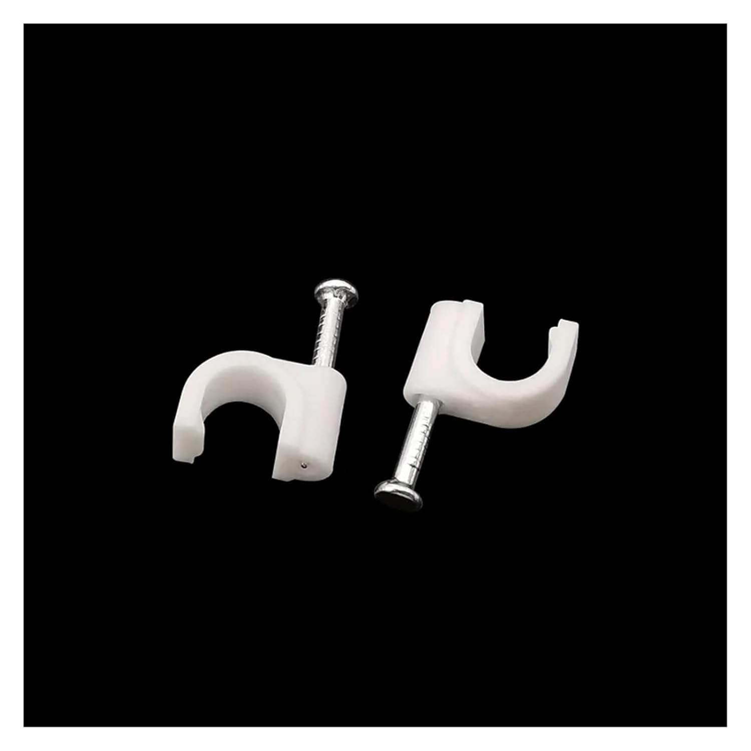 Pinces à câbles for rangement de câbles, pinces de rangement de fils, 100 pièces de serre-câbles en plastique for fils électriques 4 mm, 5 mm, 6 mm, 7 mm, 8 mm, 9 mm, 10 mm, 12 mm, support de serre-câ
