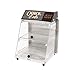 Global Solutions by Nemco GS1405 Countertop Heated Food Merchandiser with Two Removable Racks