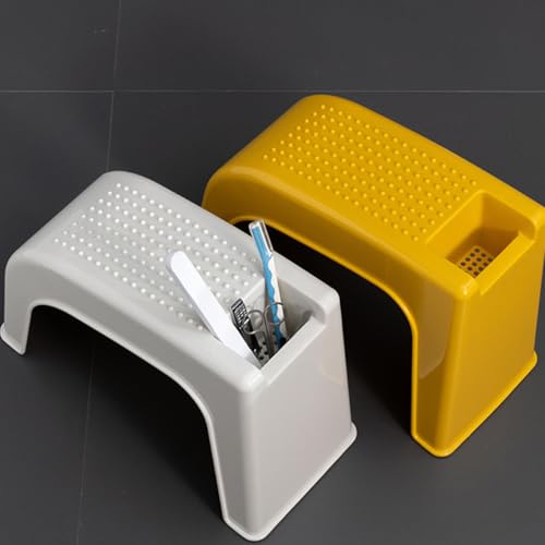 Tabouret de pédicure pour personnes âgées Operitacx plastique beige