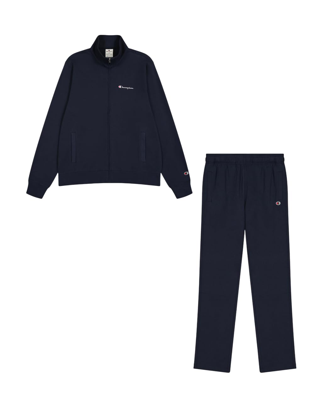Champion Tuta da Uomo in Cotone Garzato Full Zip, 220815