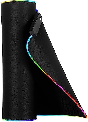 Mouse Pad Gamer Iluminado led Rgb Grande 80 cm por 30 com Mousepa...