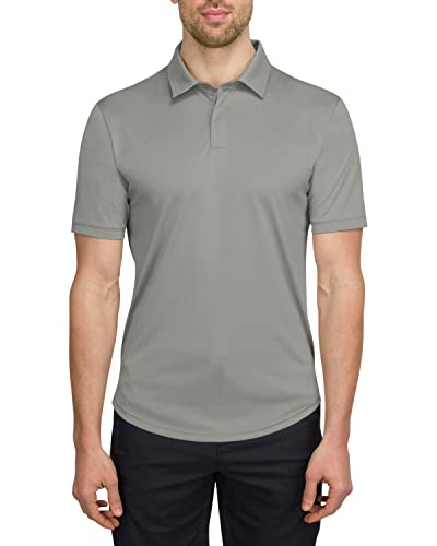 ERECTRICGOLF FIVEBUTTONS POLO GREY Lサイズ ERECTRICGOLF FIVEBUTTONS POLO GREY Lサイズ Men's Light Grey