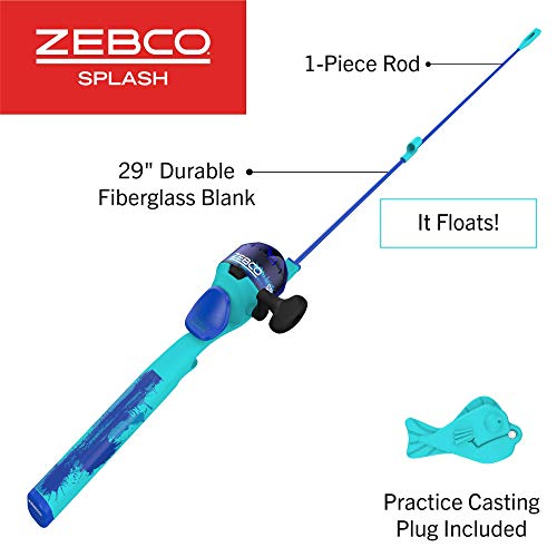 Zebco Splash Kids Fishing Rod Combo - Image 3