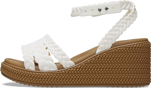 Image of Crocs Women's Brooklyn Ankle Strap Wedges