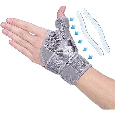FITTOO Muñequera con Férula Metálica para Dedo Pulgar Cover