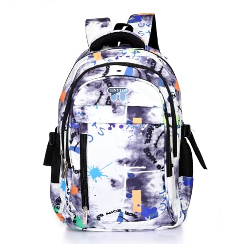 Image of Tinytot 30Litre School Bag Water-Resistant Laptop& Travel Backpack - Unisex Large 19 Inches Multipurpose Travel Backpack for Boys & Girls, Men & Women- Ideal for College and School and office Use