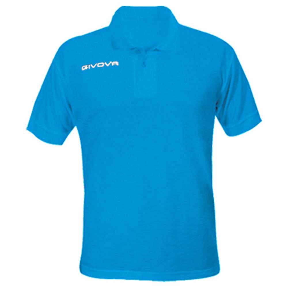 Givova Polo Cotone Piquet Summer Turchese Tg. L