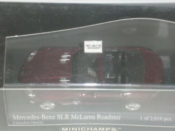 Amazon | 1/43 MiniChamps Mercedes-Benz SLR-McLaren Roadster 2007