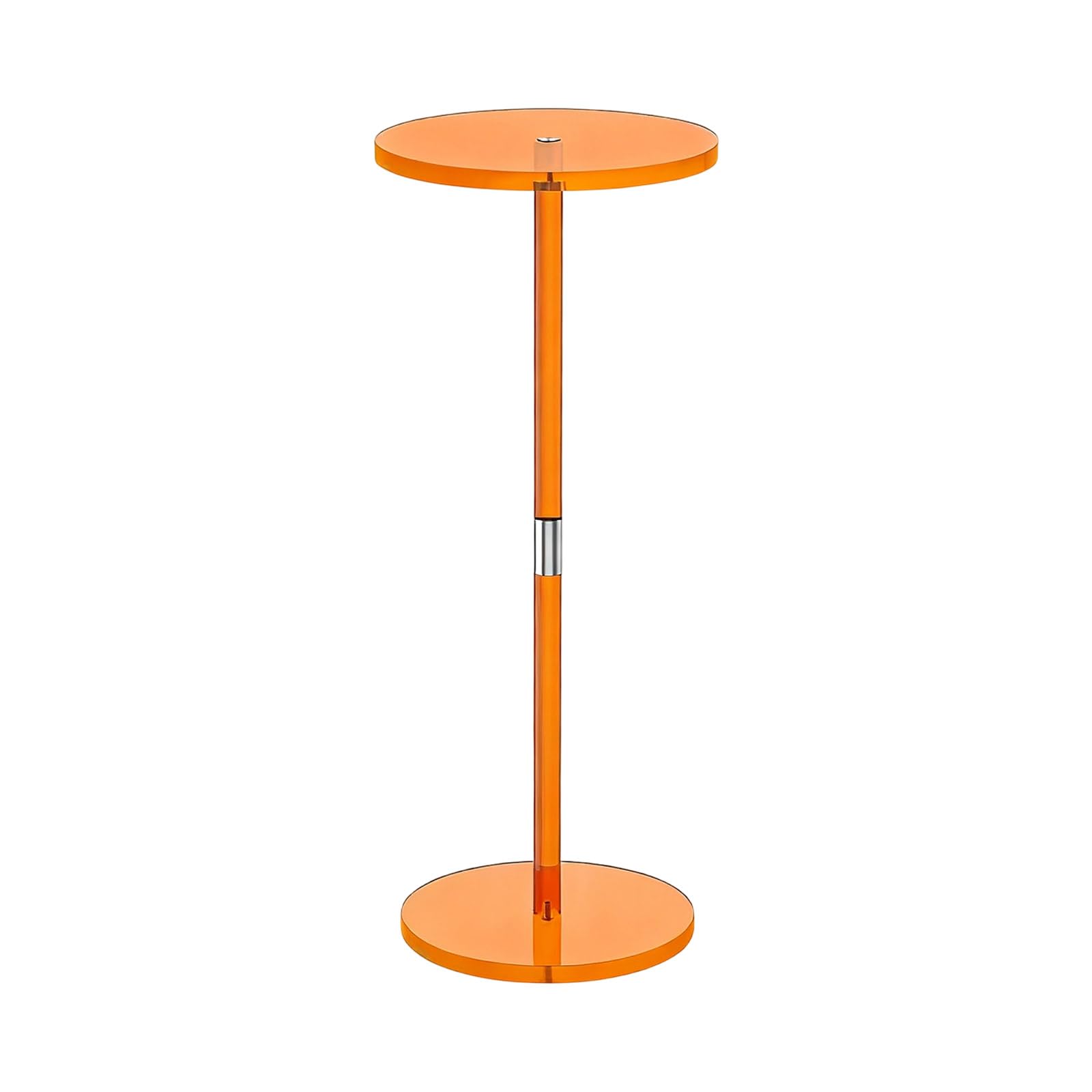Table basse ronde en acrylique transparent - Mobilier de salon design