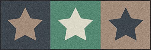 Erwin Müller Fußmatte'Sterne' jade Größe 60x180 cm