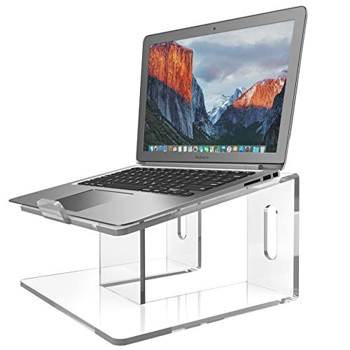 Soporte Acrílico Transparente para Laptop 6MM Kamehame