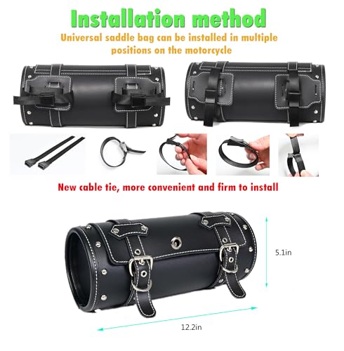 Bolsa de Herramientas para Motocicleta PVC Universal miniatura 6
