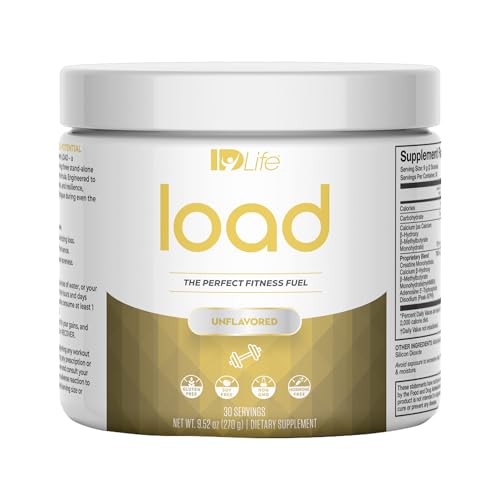 IDLife | IDFitness: Load - Your Fitness Fuel Unleash Your Potential with Load - A Revolutionary Powder Enhancer for Maximum Performance, Muscle Gains, Boost Strength and Endurance - 270g
