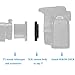 2 adaptadores de montura de lente T2-Ai T2 compatibles con Nikon D50...