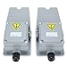 YaeKoo 2 Pack AC 380V 15A Closed SPDT Foot Switch 3 Terminals Electric Pedal Heavy Duty Momentary Foot Pedal Switch