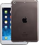 Asgens Case for iPad Pro 9.7 inch Black Clear, Silicone Case Flexible Soft TPU Shockproof Tablet Computer Case for iPad Pro 9.7 inch Model A1673 A1674 A1675 (2016)