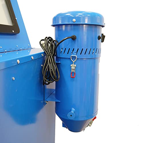 Cimcame Dust Collection/Collector Reclaimer System 1.75-HP Sandblast Vacuum with 2 Gallon Capacity Fit for Sand Blaster Cabinet Or Other Media Blasting Cabinet - Thumbnail 4