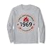 I Grill E Fumo Carne Dal 1969 53 Anni 53° Compleanno Maglia a Manica