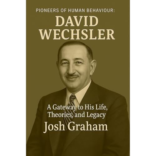 David Wechsler Audiolibro Por Josh Graham arte de portada