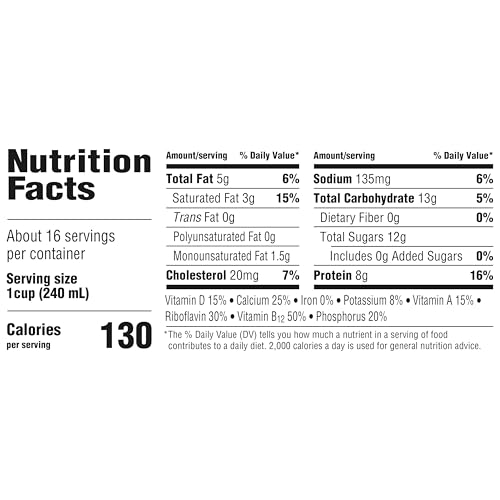 Image of Horizon Organic Vitamin D 2% Reduced Fat Milk, 128 fl oz Gallon Jug | USDA Organic Vitamin D Milk, Ultra Pasteurized, Rich, Creamy, & Delicious